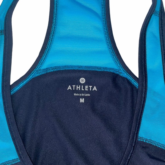 ATHLETA Chi Mesh Racerback Tank Top Size M - Picture 4 of 9
